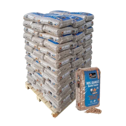 Woodstock Holzpellets – 78 Säcke à 15 kg